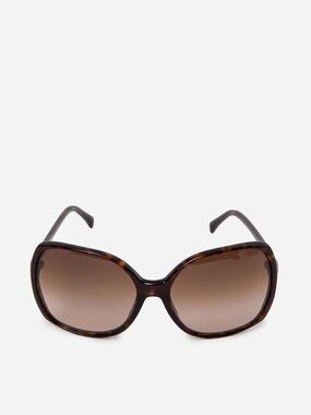 Pre-Owned Chanel Brown Oversized Sunglasses